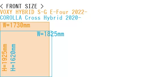 #VOXY HYBRID S-G E-Four 2022- + COROLLA Cross Hybrid 2020-